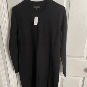 Black sweater dress